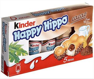 Εικόνα της KINDER HAPPY HIPPO 5ΤΕΜ Χ 20,7ΓΡ COCOA CREM